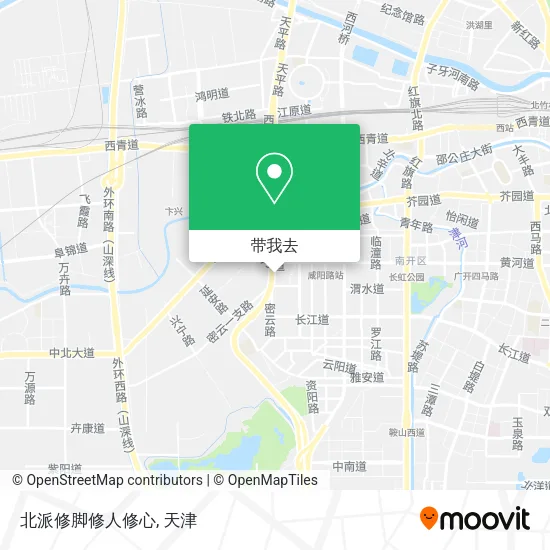 北派修脚修人修心地图