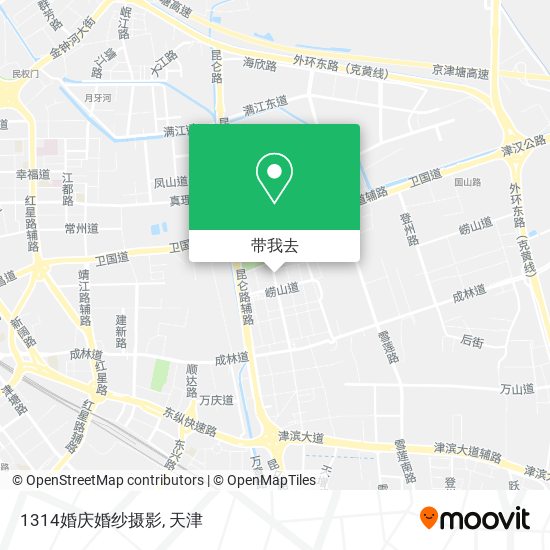 1314婚庆婚纱摄影地图
