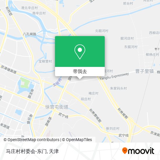 马庄村村委会-东门地图