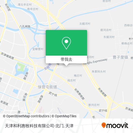 天津和利惠牧科技有限公司-北门地图