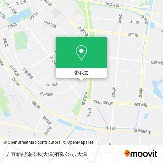 力容新能源技术(天津)有限公司地图