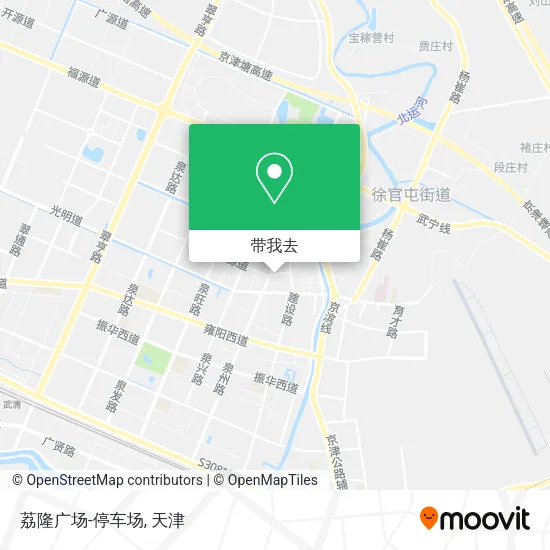 荔隆广场-停车场地图