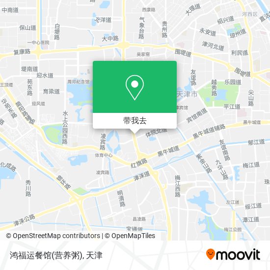 鸿福运餐馆(营养粥)地图