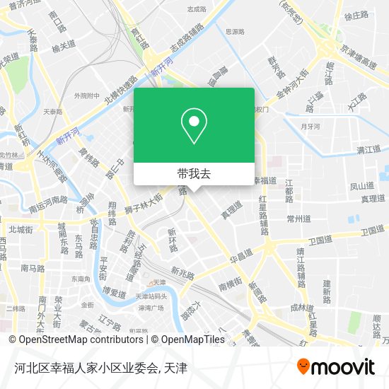 河北区幸福人家小区业委会地图
