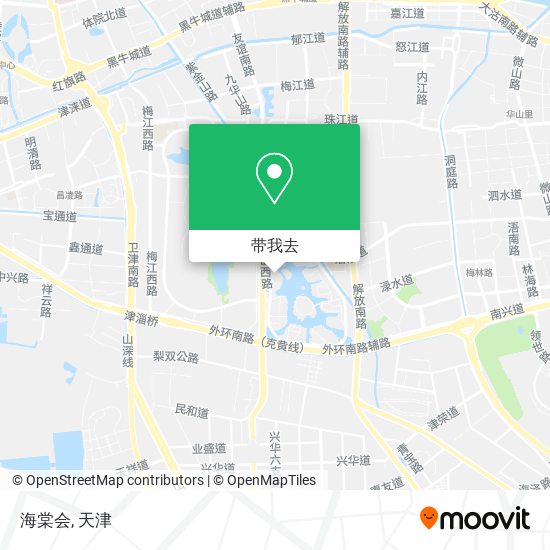 海棠会地图