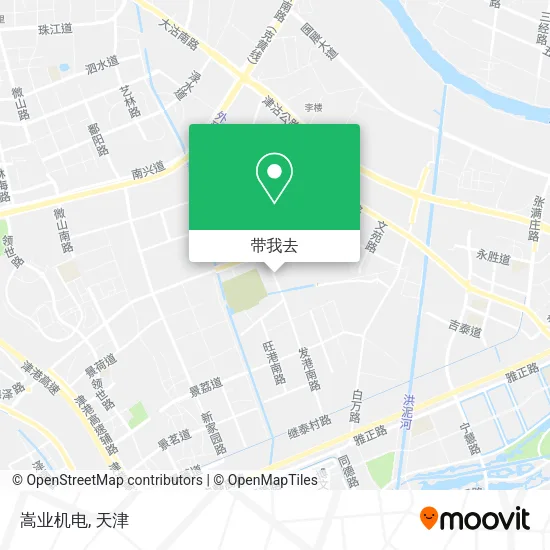 嵩业机电地图