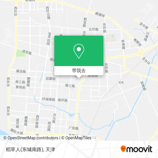 稻草人(东城南路)地图