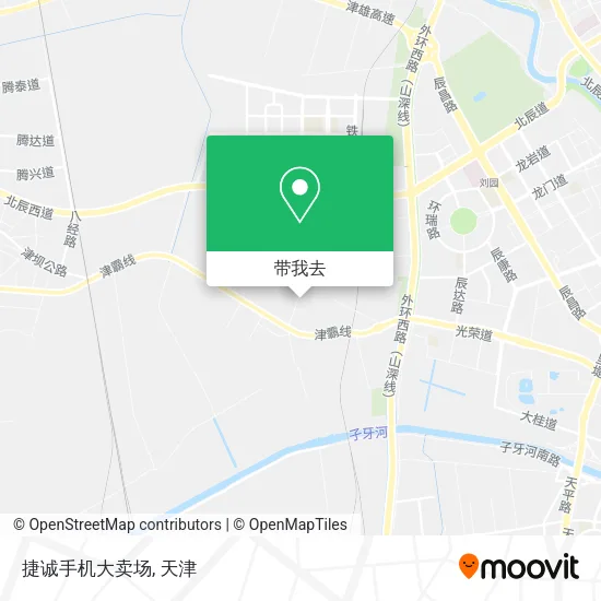 捷诚手机大卖场地图