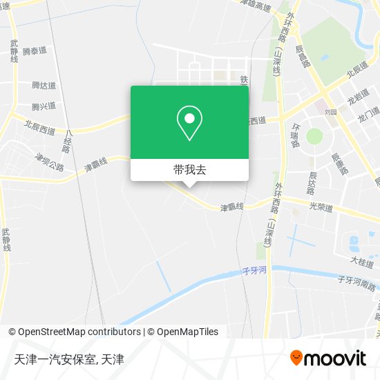 天津一汽安保室地图