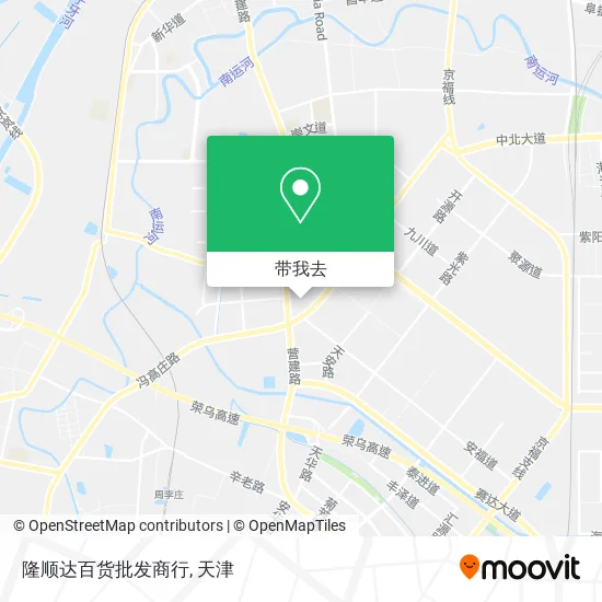 隆顺达百货批发商行地图