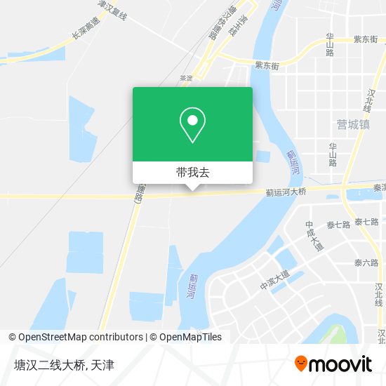塘汉二线大桥地图