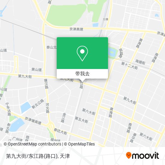 第九大街/东江路(路口)地图