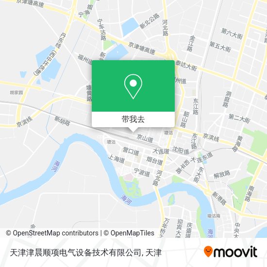 天津津晨顺项电气设备技术有限公司地图