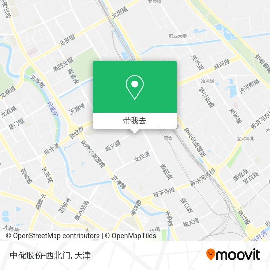 中储股份-西北门地图