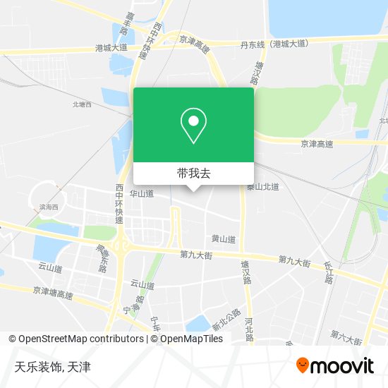 天乐装饰地图