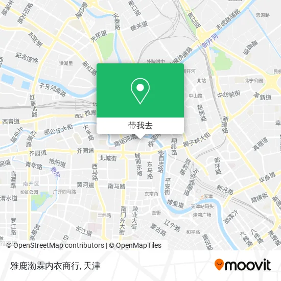 雅鹿渤霖内衣商行地图
