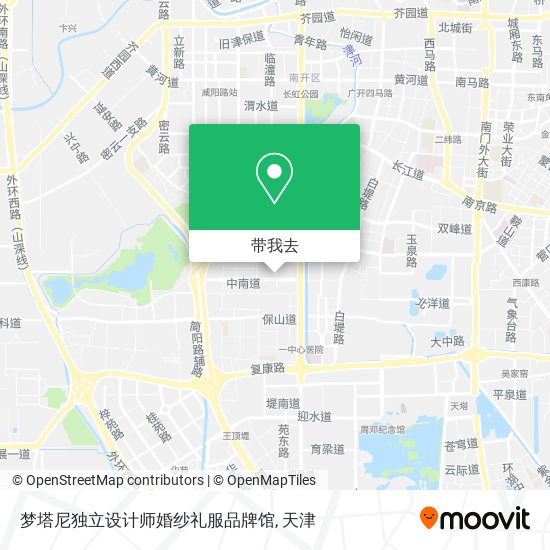 梦塔尼独立设计师婚纱礼服品牌馆地图