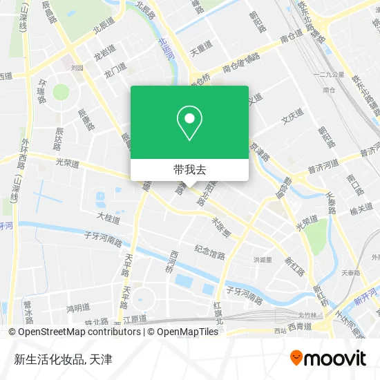 新生活化妆品地图