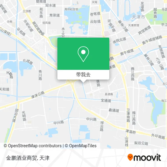 金鹏酒业商贸地图