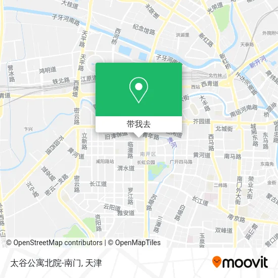 太谷公寓北院-南门地图