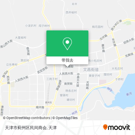 天津市蓟州区民间商会地图