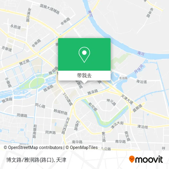 博文路/雅润路(路口)地图