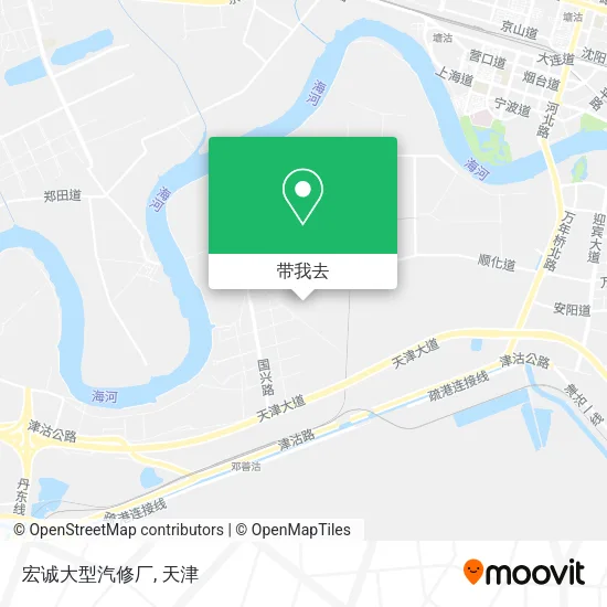 宏诚大型汽修厂地图