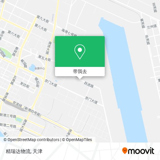 精瑞达物流地图