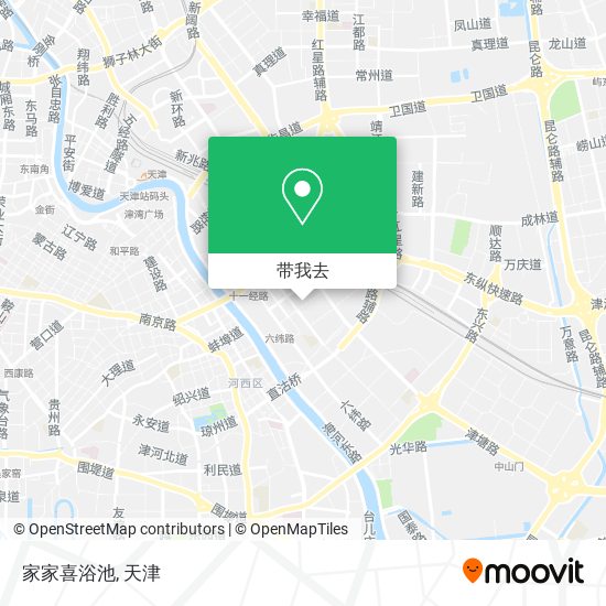 家家喜浴池地图