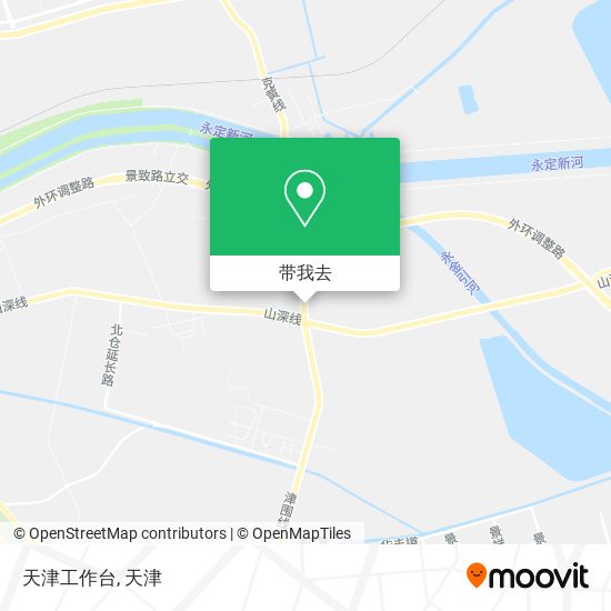 天津工作台地图