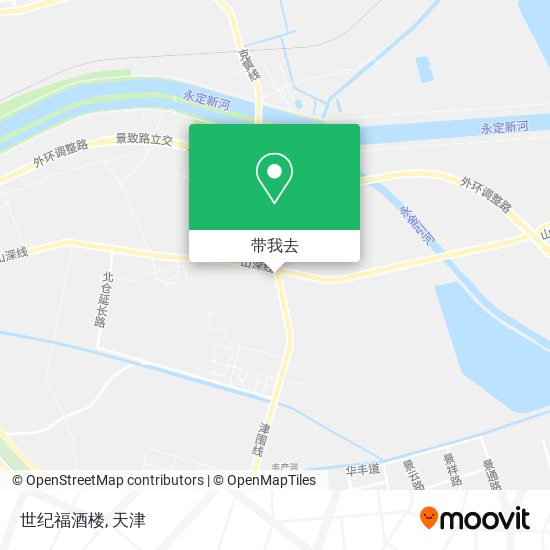 世纪福酒楼地图