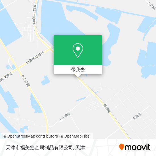 天津市福美鑫金属制品有限公司地图