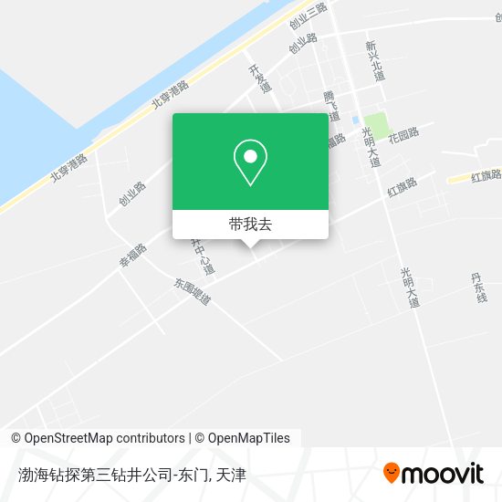 渤海钻探第三钻井公司-东门地图