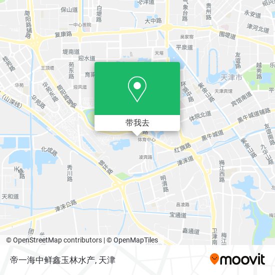 帝一海中鲜鑫玉林水产地图