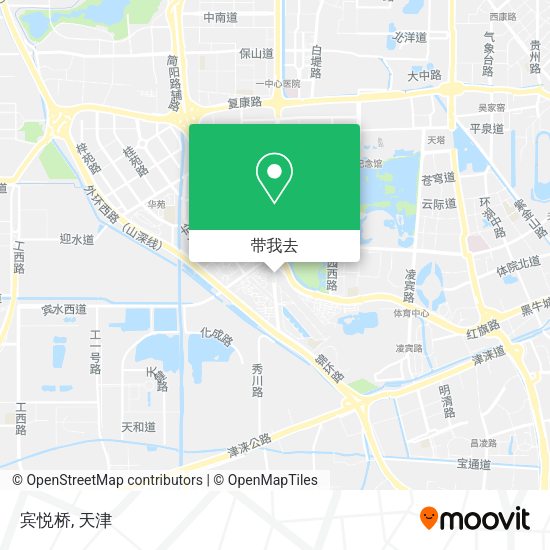 宾悦桥地图