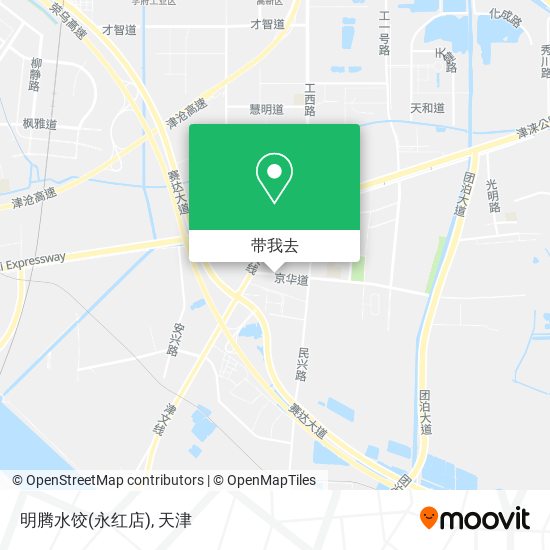 明腾水饺(永红店)地图