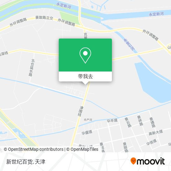 新世纪百货地图