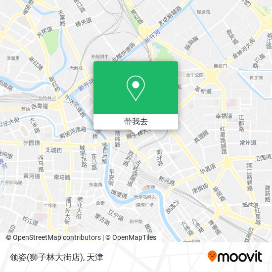 领姿(狮子林大街店)地图
