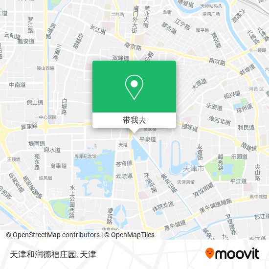 天津和润德福庄园地图