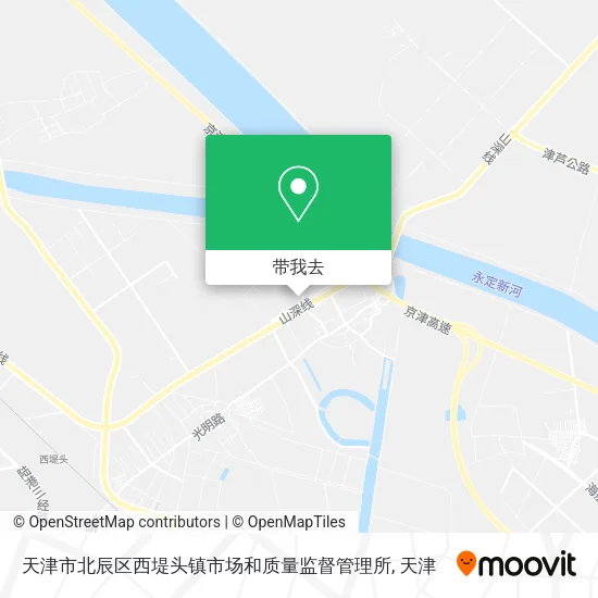 天津市北辰区西堤头镇市场和质量监督管理所地图