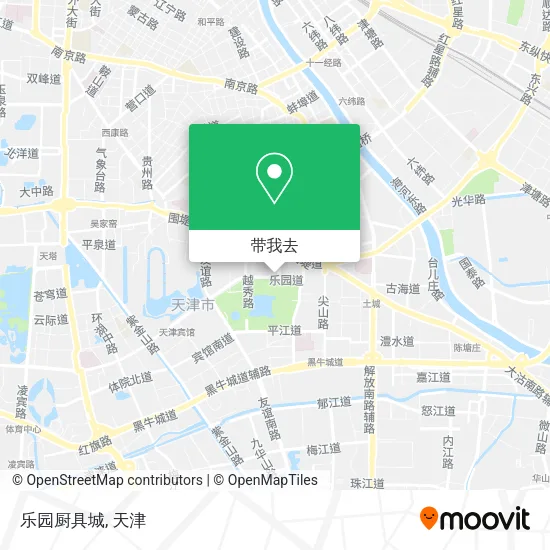 乐园厨具城地图