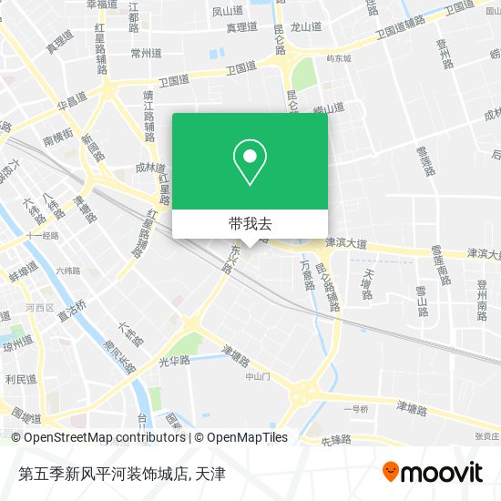 第五季新风平河装饰城店地图