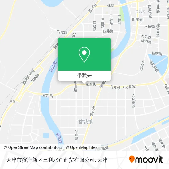 天津市滨海新区三利水产商贸有限公司地图