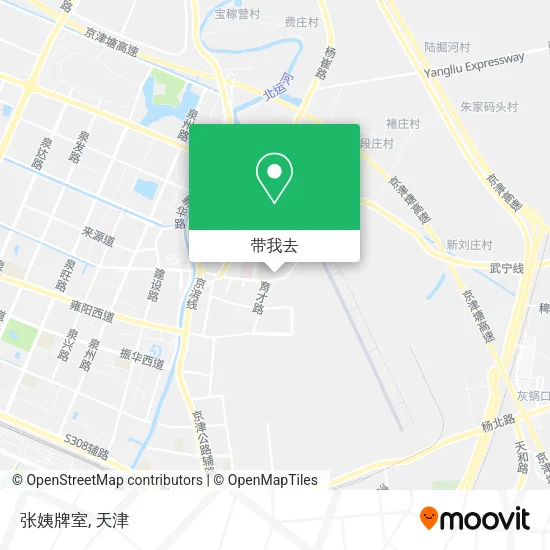 张姨牌室地图