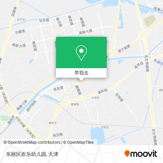 东丽区欢乐幼儿园地图