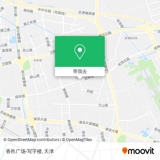 香邑广场-写字楼地图