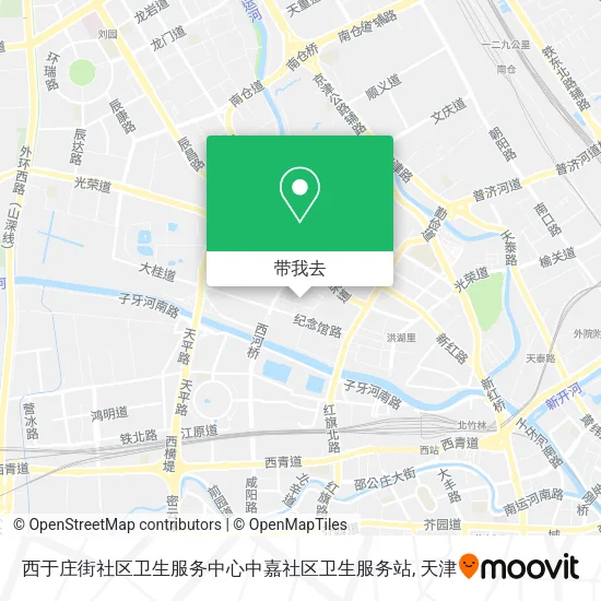 西于庄街社区卫生服务中心中嘉社区卫生服务站地图