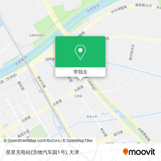 星星充电站(浩物汽车园1号)地图