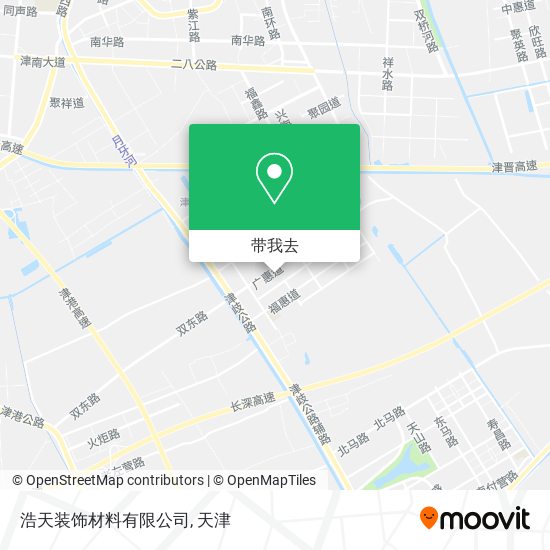 浩天装饰材料有限公司地图