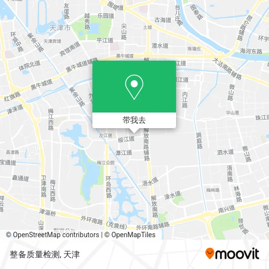 整备质量检测地图